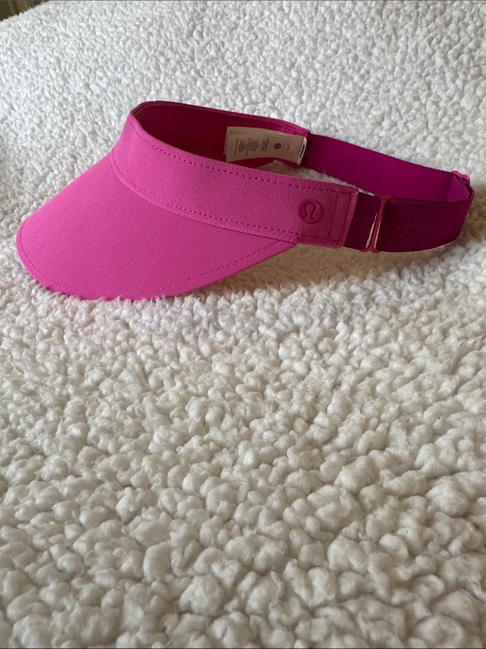 lululemon athletica Hot Pink Performance Visor